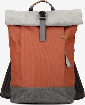 ZWEI Backpack in Red: front