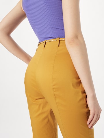 PATRIZIA PEPE Regular Chino Pants in Yellow