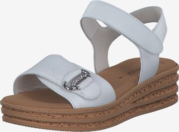 GABOR T-Bar Sandals '44.554' in White: front
