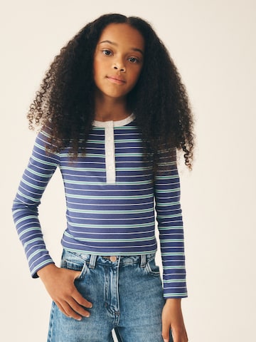 Next - Camiseta en azul: frente