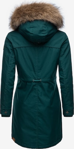 Ragwear Winter Parka 'Tawny' in Green