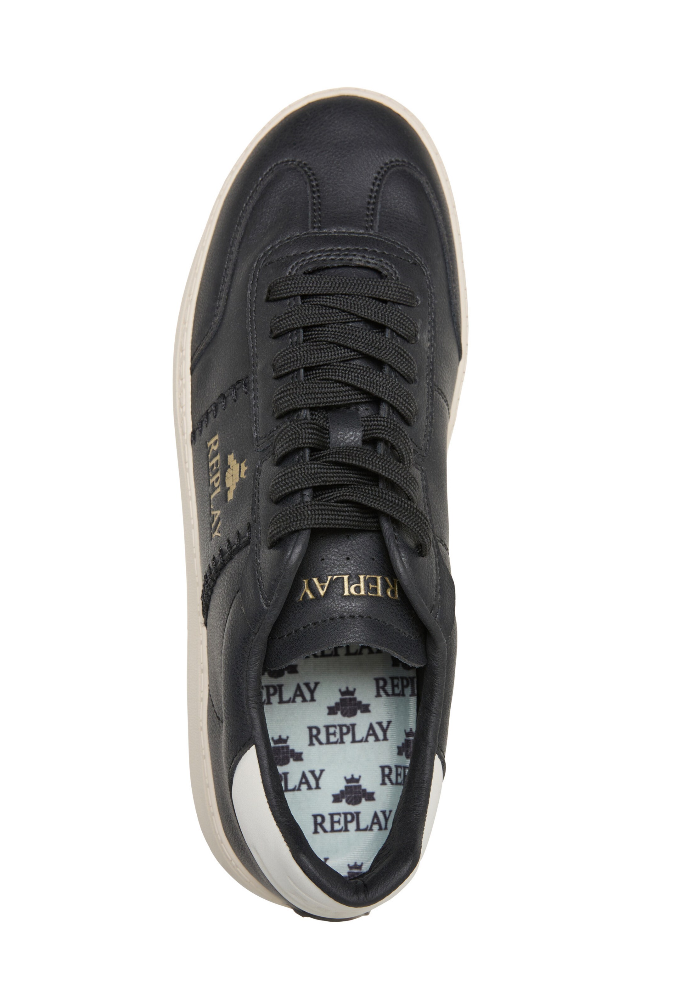 REPLAY Sneakers 'Playme' in Schwarz