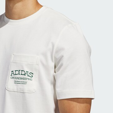 ADIDAS PERFORMANCE Functioneel shirt 'Groundskeeper' in Wit