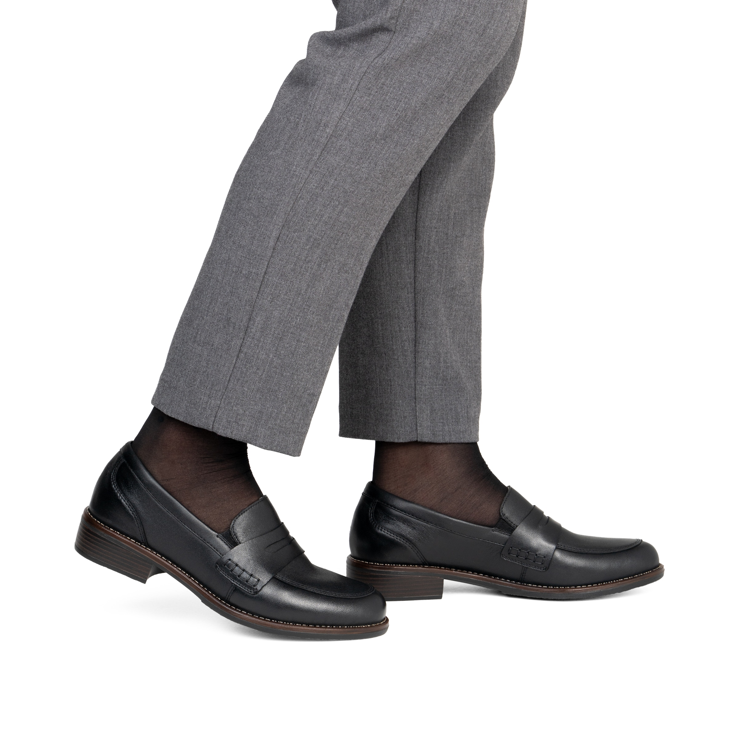 REMONTE Slipper in Schwarz: Vorderseite
