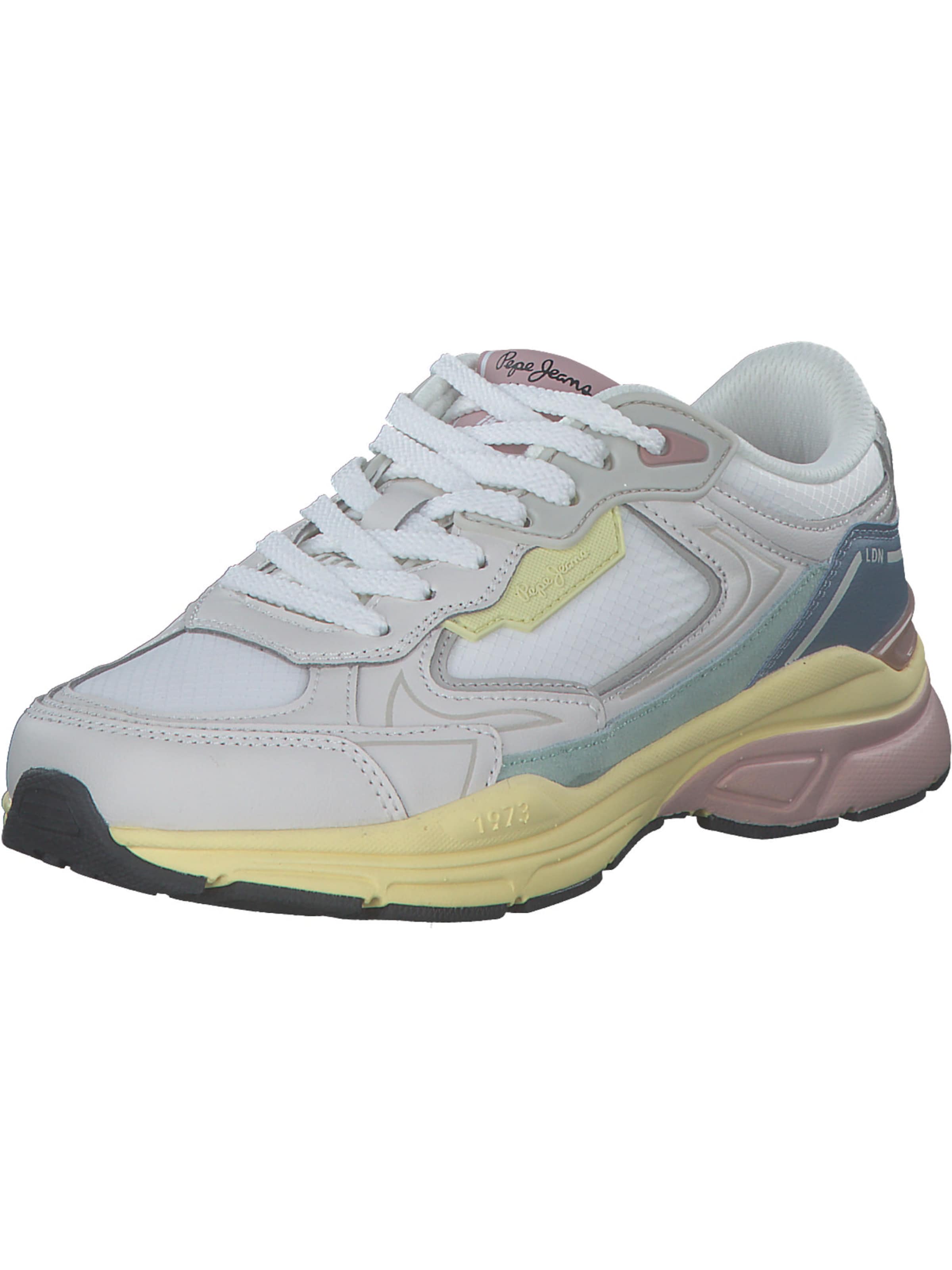 Pepe Jeans Platform trainers 'Dave' in White: front