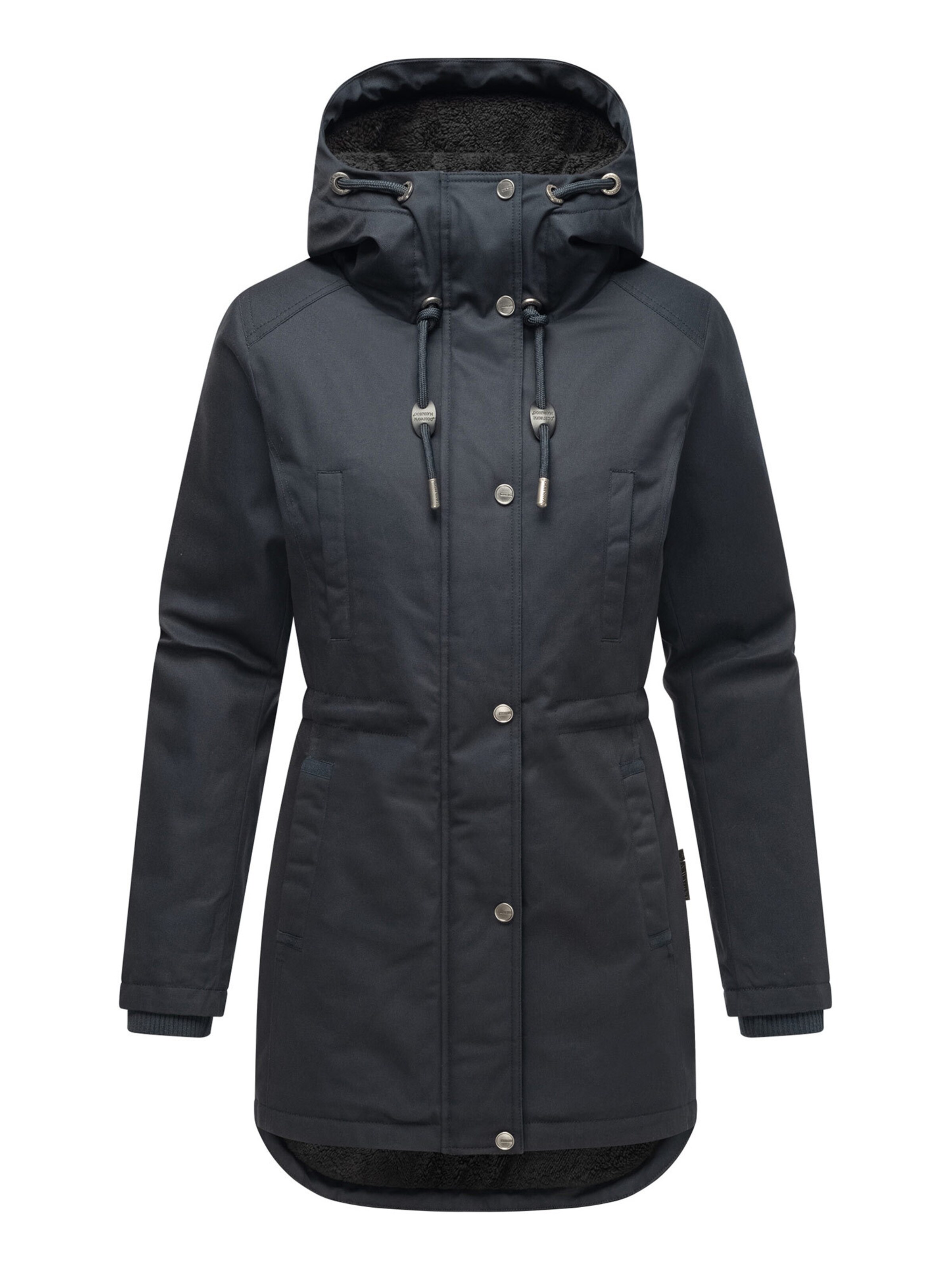 NAVAHOO Jacke 'N038' in Blau: Vorderseite