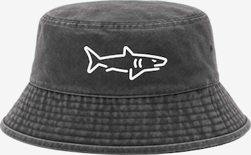Neverless Hat 'Shark' in Black: front