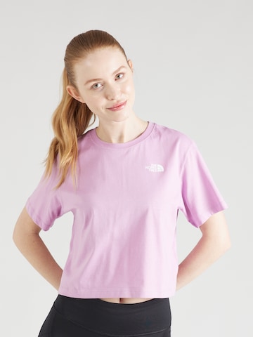 T-shirt fonctionnel THE NORTH FACE en violet