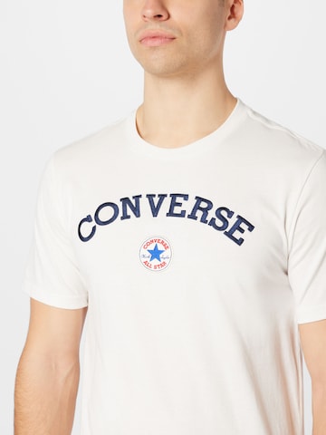 CONVERSE T-Shirt 'Chuck' in Weiß