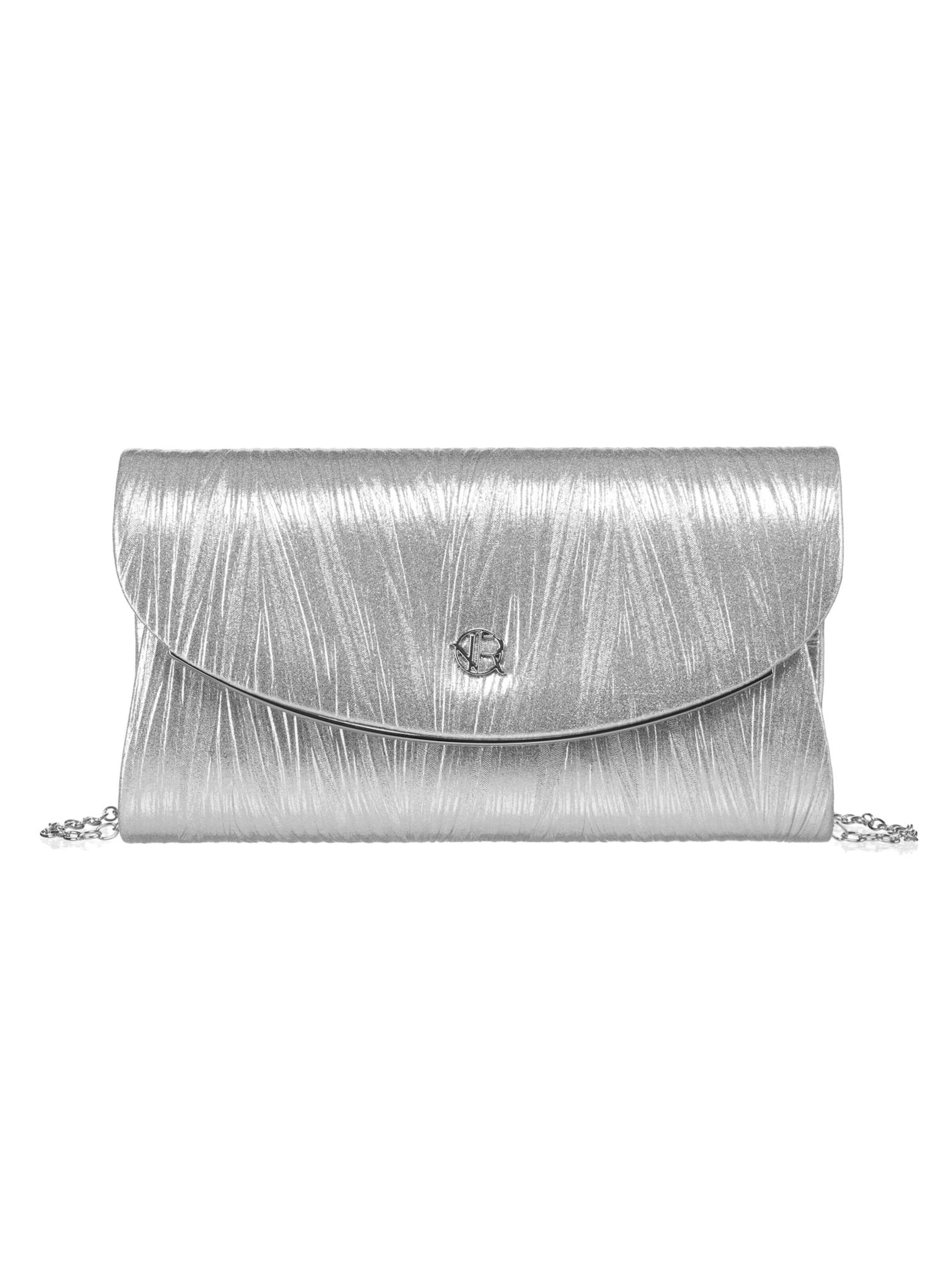 Tomshop24-7 Clutch 'Rovicky Nela' in Silver