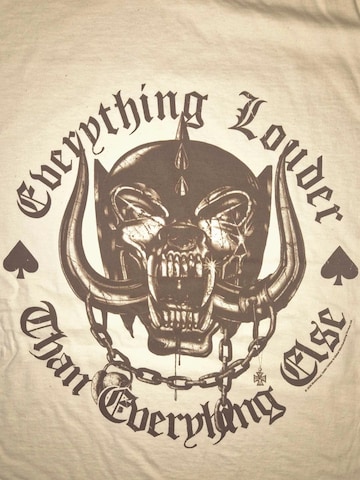 Motörhead Koszulka 'Motörhead Everything Louder T-Shirt' w kolorze biały