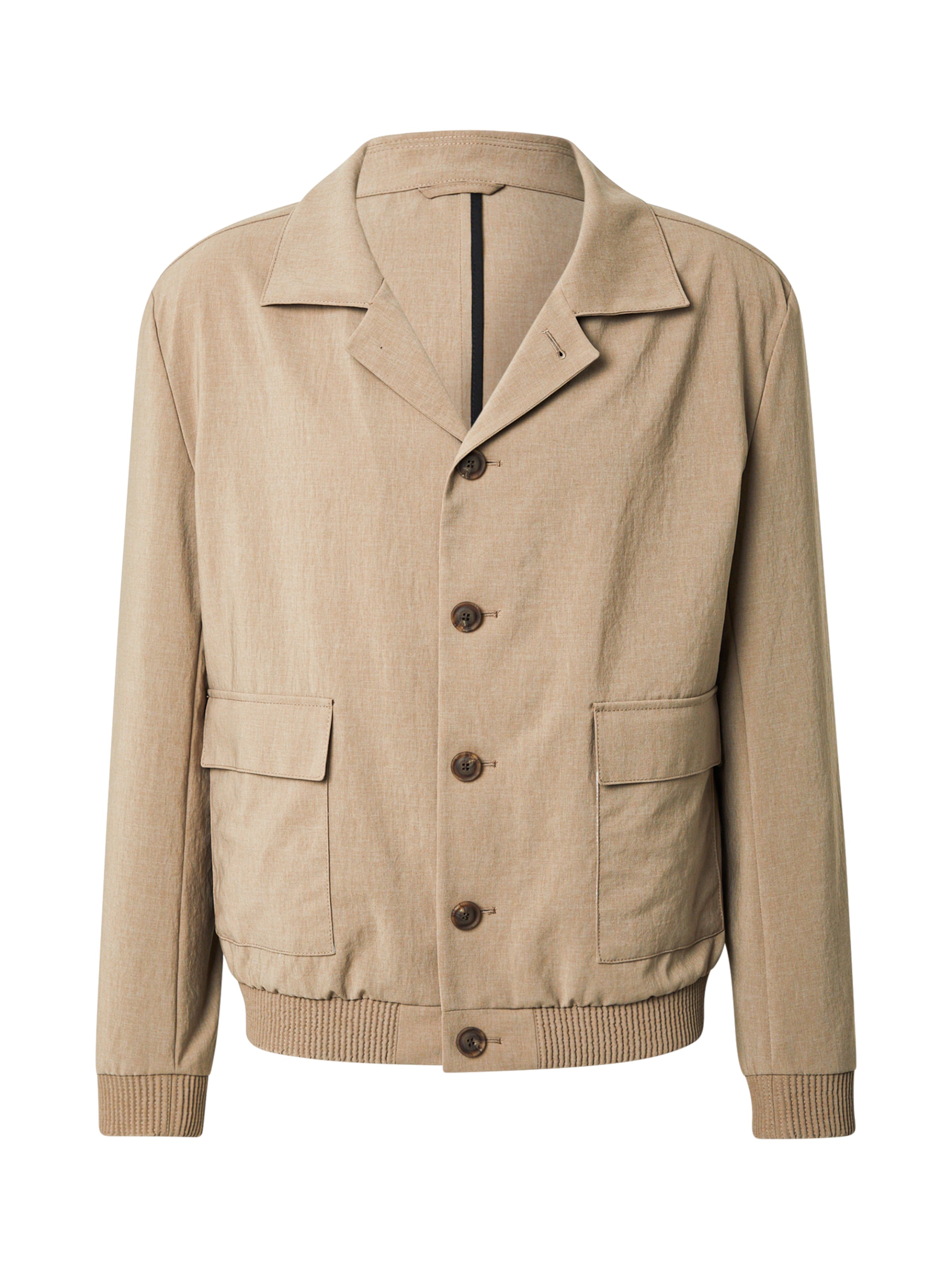 HUGO Prehodna jakna | rjava barva: sprednja stran