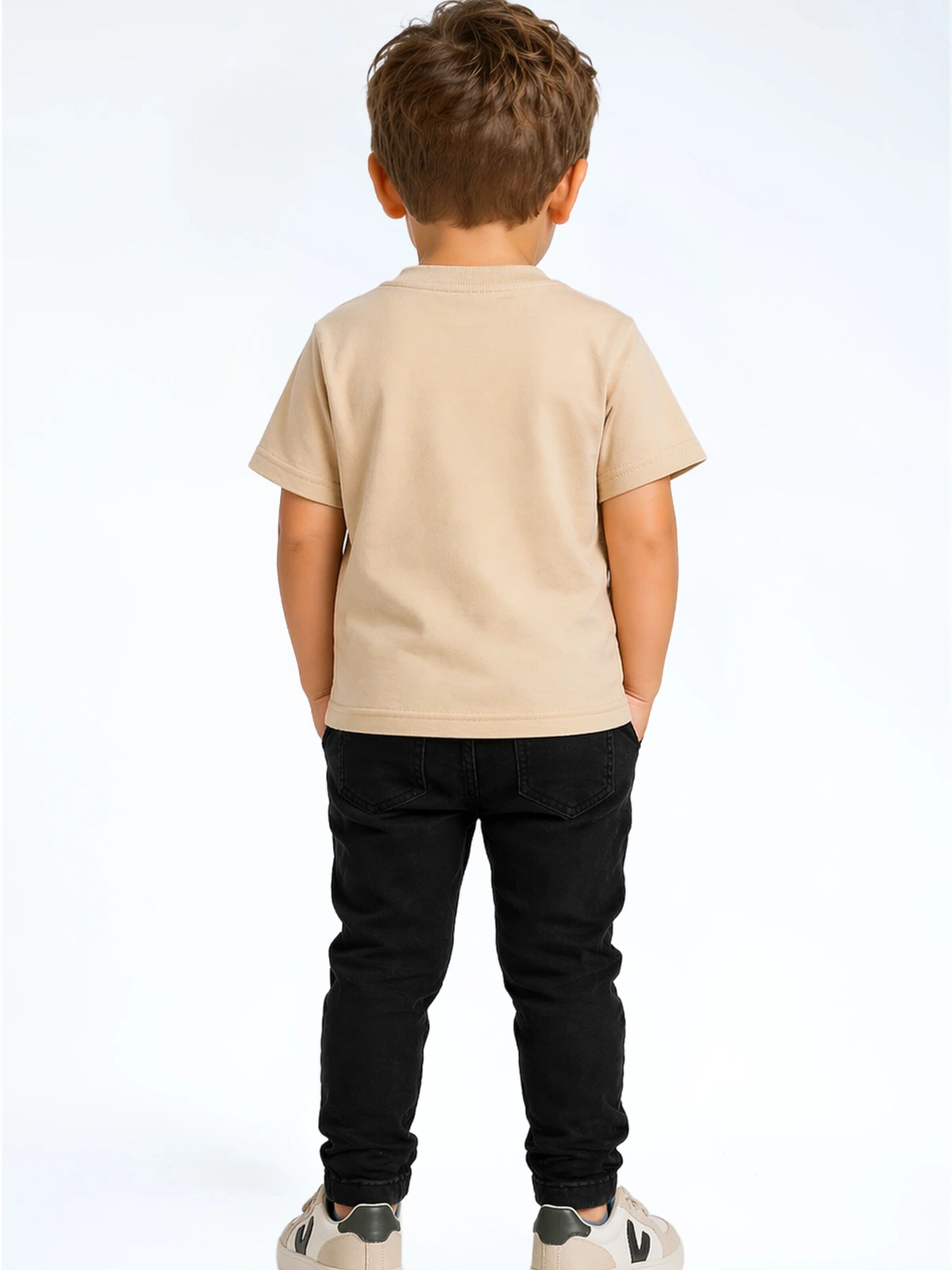 Donder Shirt 'Heavy Tee Essential Canary Yellow' in Beige