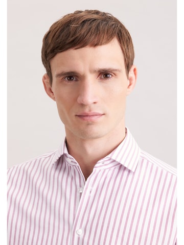 SEIDENSTICKER Regular fit Business shirt 'Schwarze Rose' in Pink