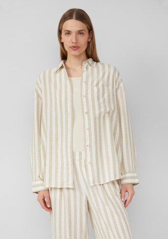 Chemisier s.Oliver en marron : devant