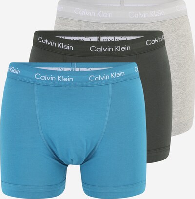 Calvin Klein Underwear Calzoncillo boxer en turquesa / gris moteado / negro / blanco, Vista del producto