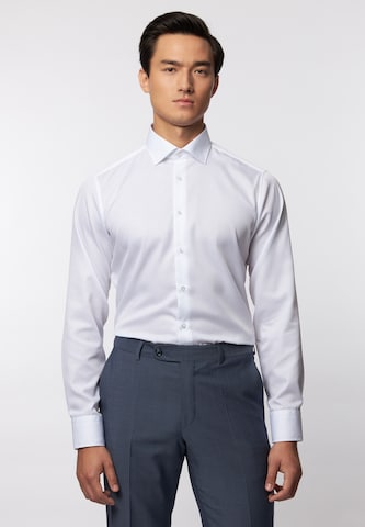 ROY ROBSON Regular fit Button Up Shirt in White: front