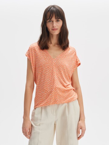 OPUS Blouse 'SANDU' in Oranje: voorkant