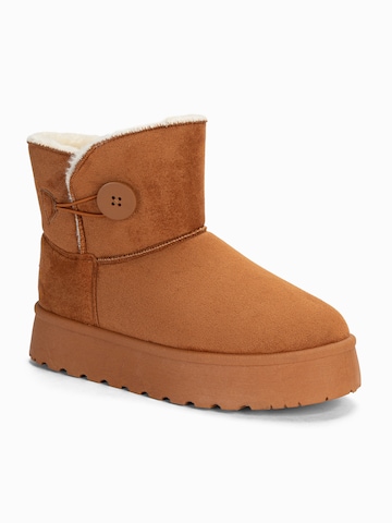 Stivale 'SIMON' di Island Boot in marrone: frontale