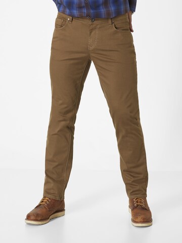 PADDOCKS Regular Jeans in Brown: front