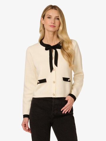 Adrianna Papell Strickjacke in Beige: Vorderseite