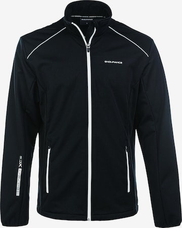 ENDURANCE Outdoor jacket 'Naval' in Black: front