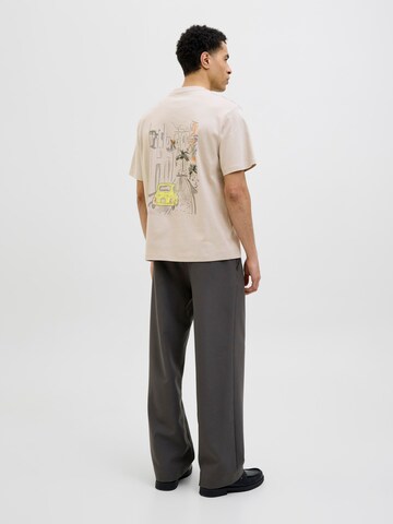 T-Shirt 'Destination' JACK & JONES en gris