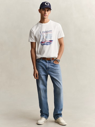 GANT Μπλουζάκι σε λευκό