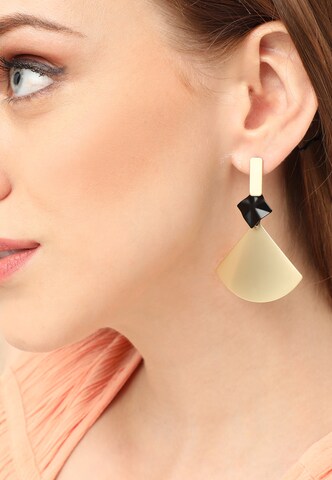 Boucles d'oreilles 'Dora' SOHI en or : devant