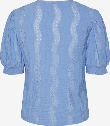 Camicia da donna 'Layla' di PIECES in blu