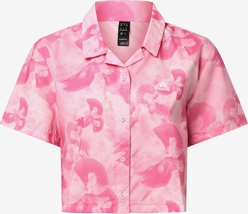 ADIDAS ORIGINALS Blouse in Pink: front