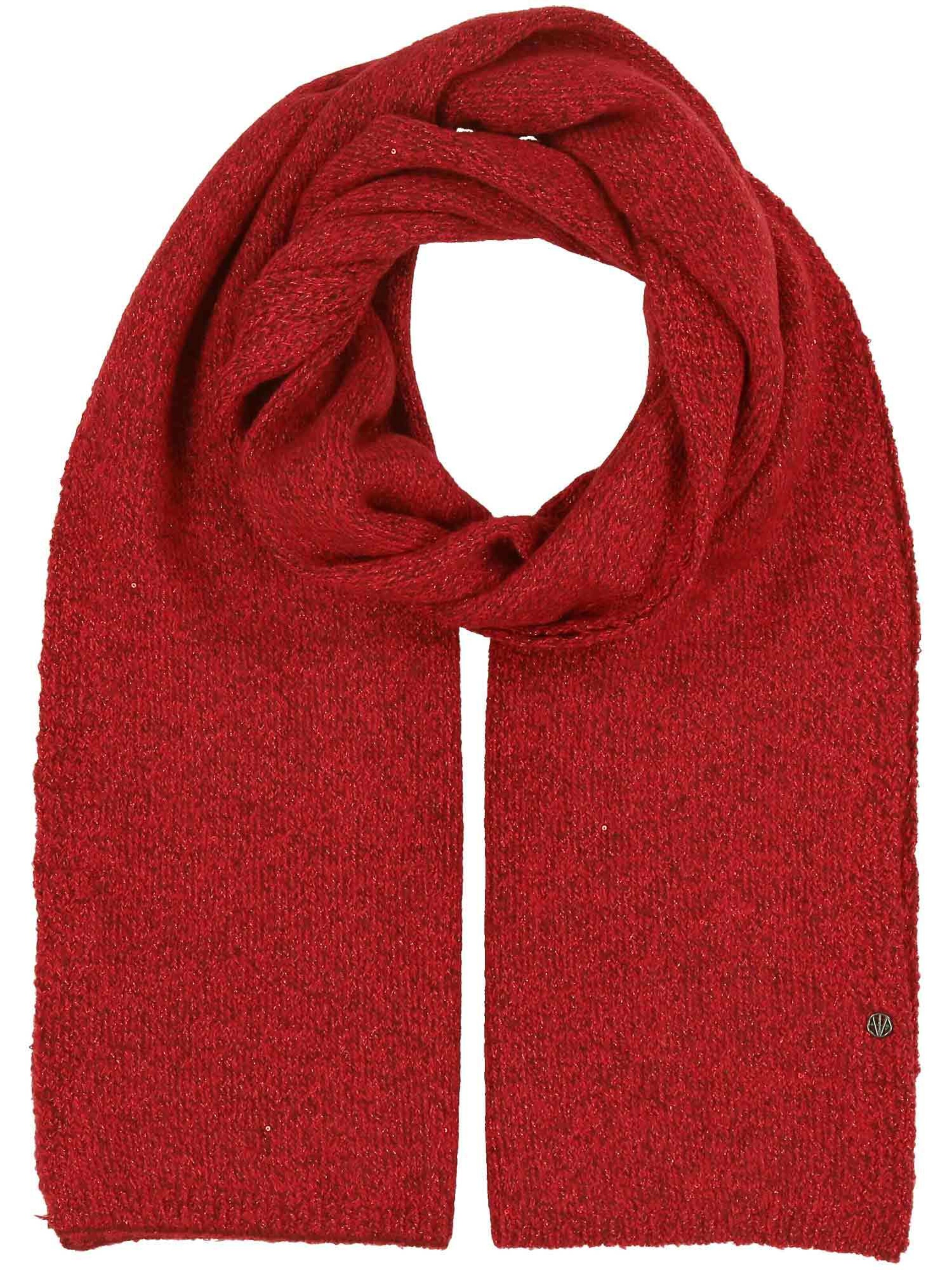 LOEVENICH Schal in Rot: Vorderseite