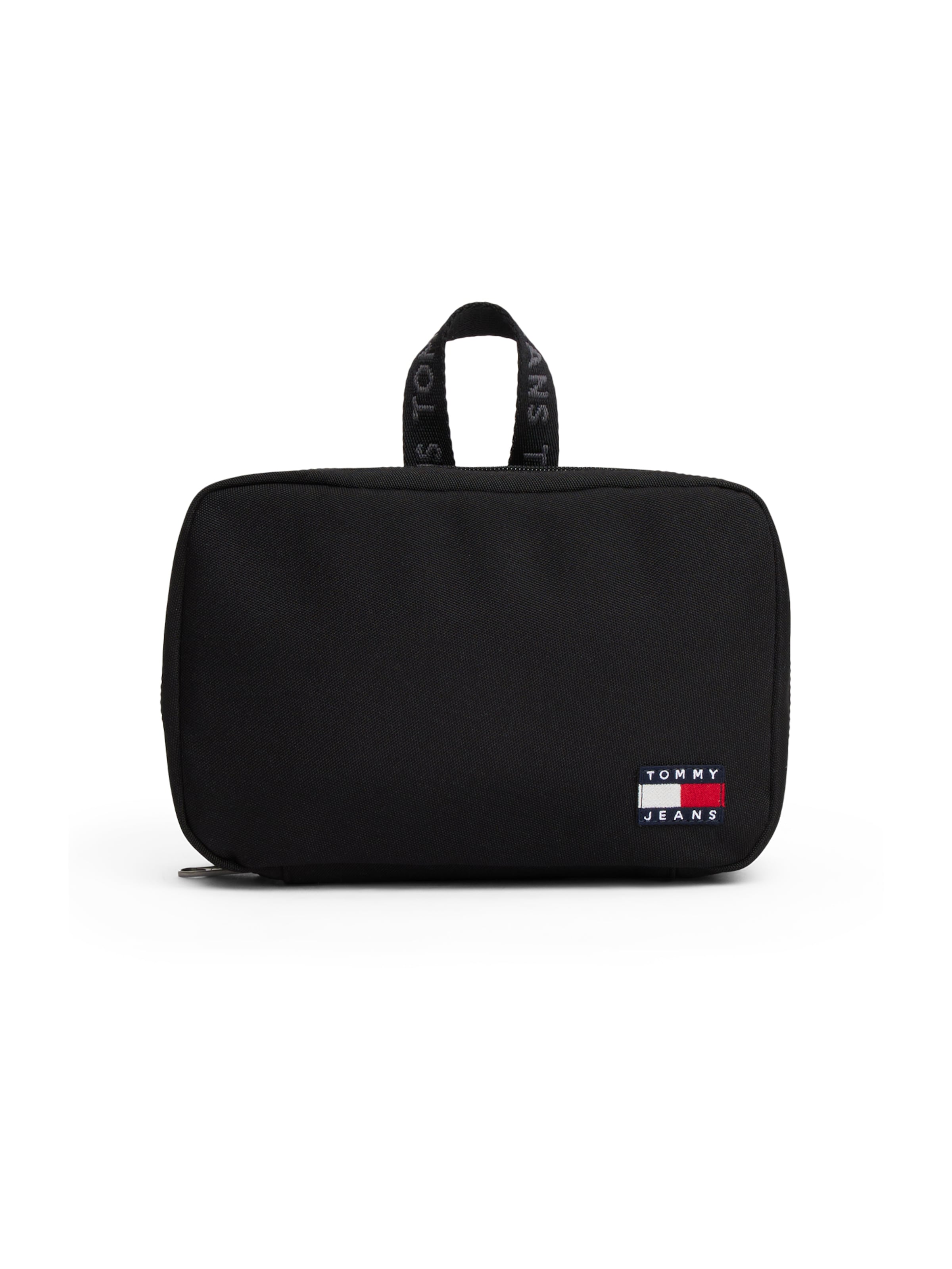 Tommy Jeans Toaletna torbica 'ESS DAILY' | črna barva: sprednja stran