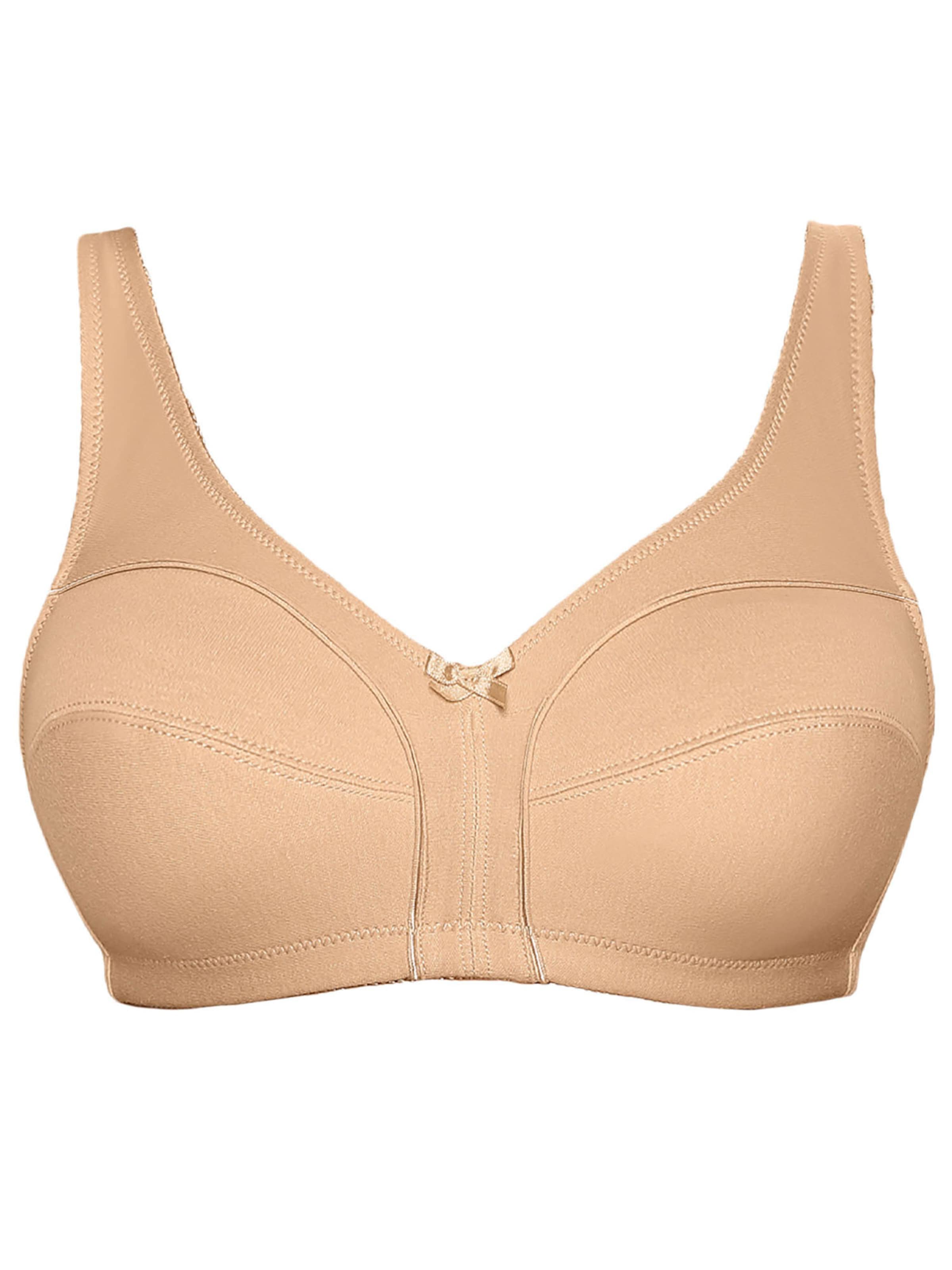 VIANIA Minimiser Bra 'Basic' in Pink: front