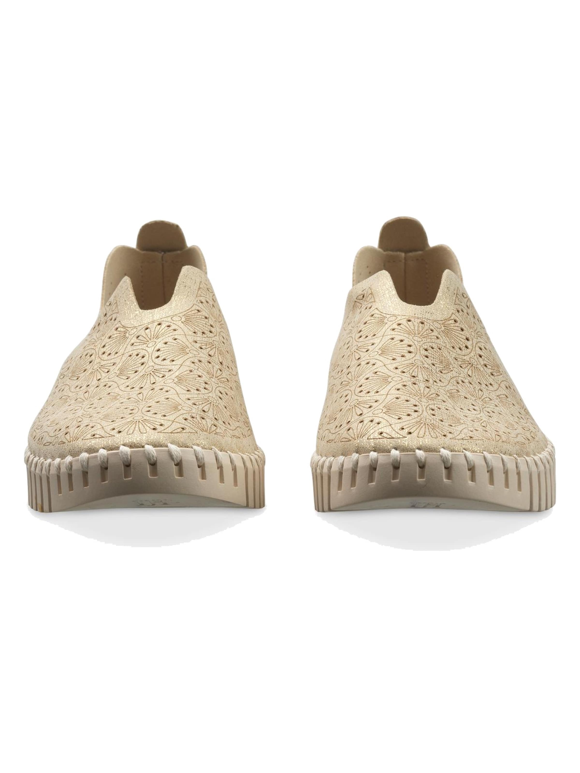 ILSE JACOBSEN Huisschoenen 'Tulip' in Goud