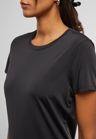 Urban ClassicsMajica ' Ladies Sports Tee ' - crna boja