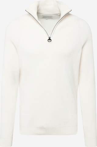 TOM TAILOR DENIM Sweater in Beige: front