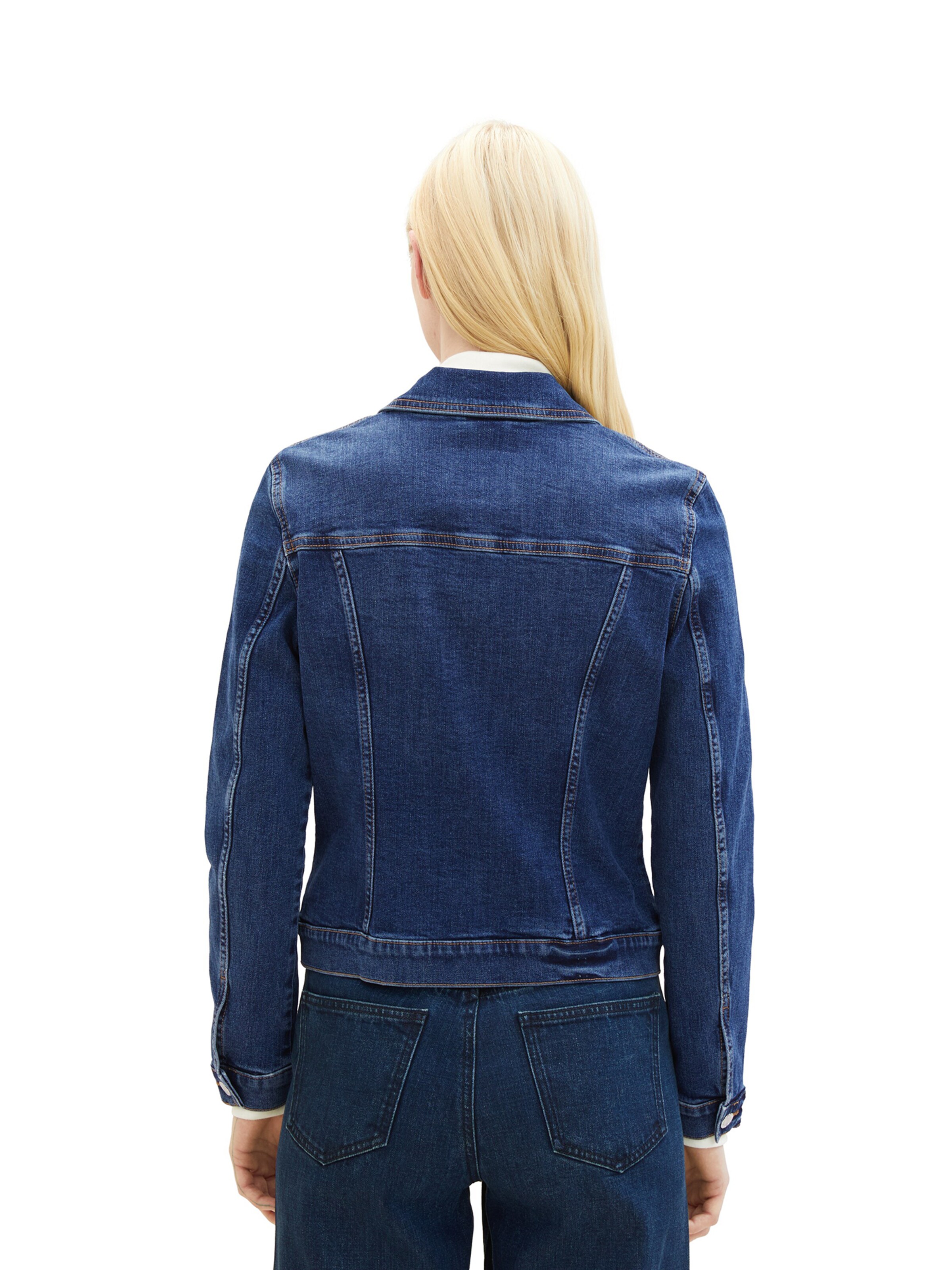 mėlyna TOM TAILOR DENIM Demisezoninė striukė