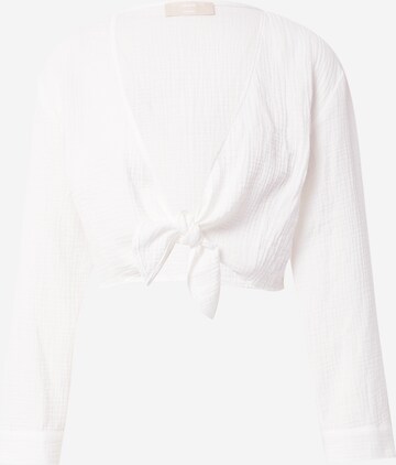 LENI KLUM x ABOUT YOU Blouse 'Felicia' in White: front