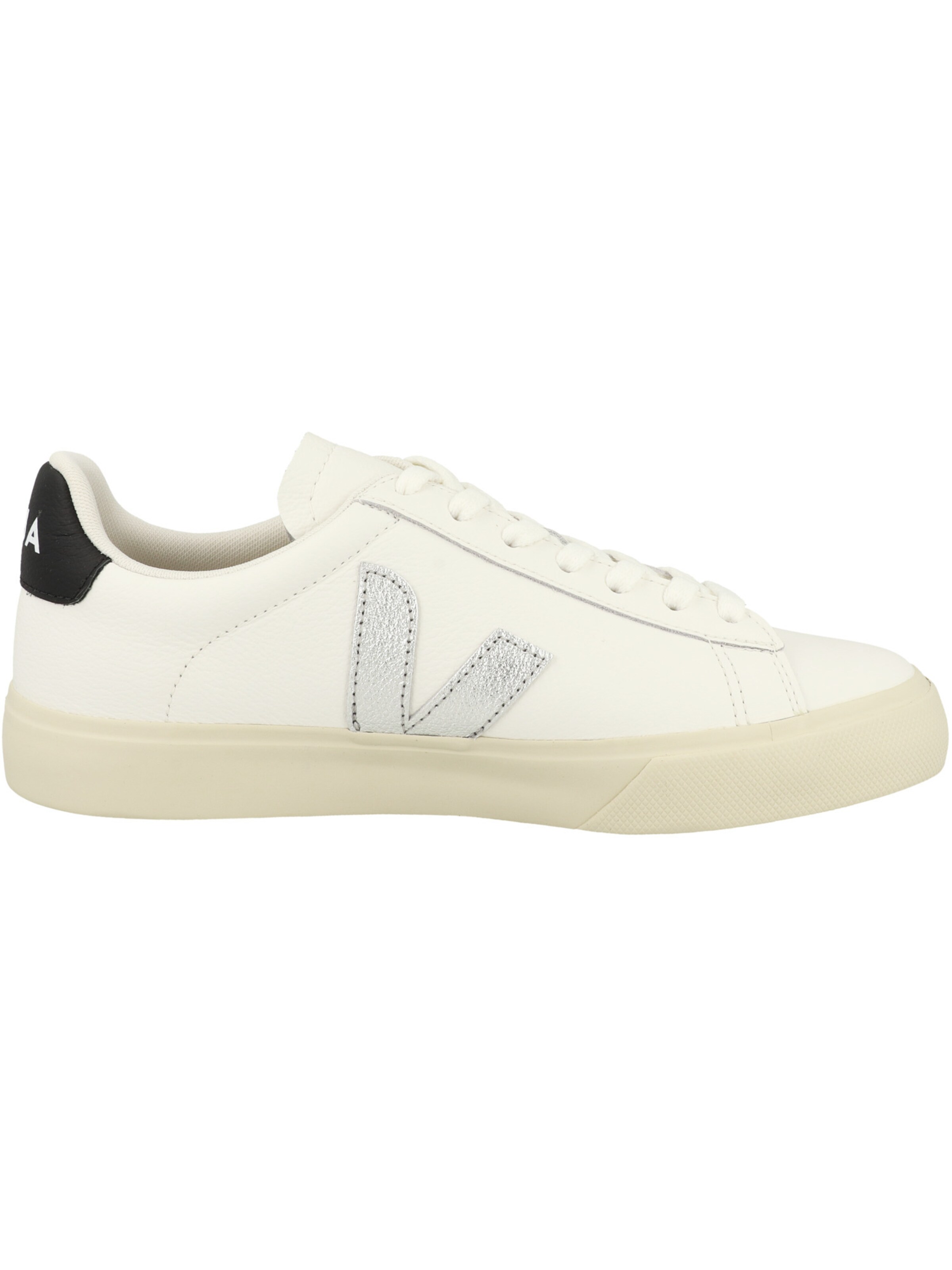 Veja Platform trainers 'Campo' in White: side