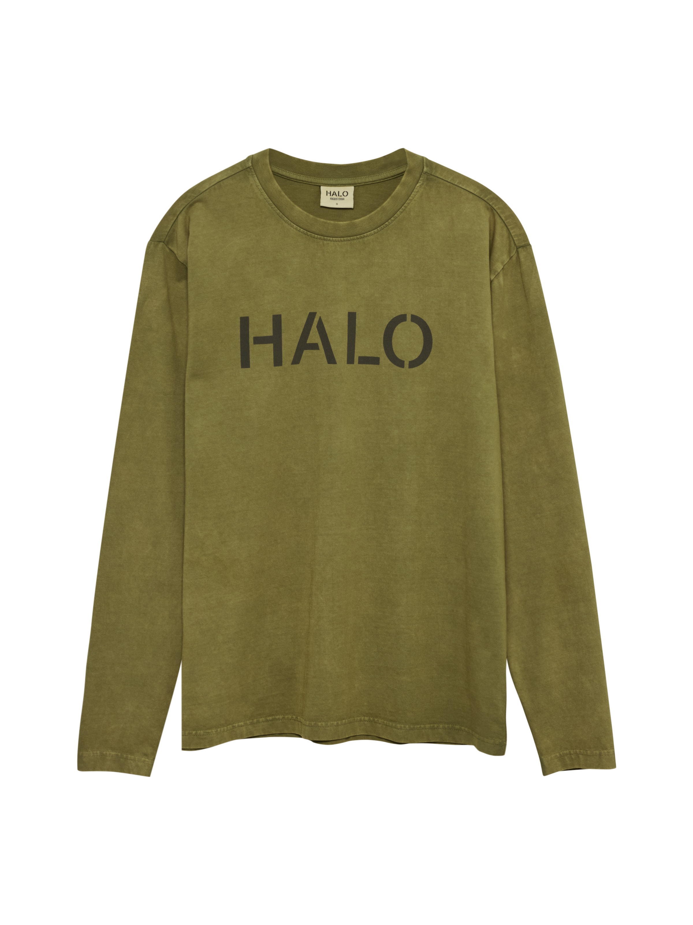HALO Shirt 'Uniform' in Groen: voorkant