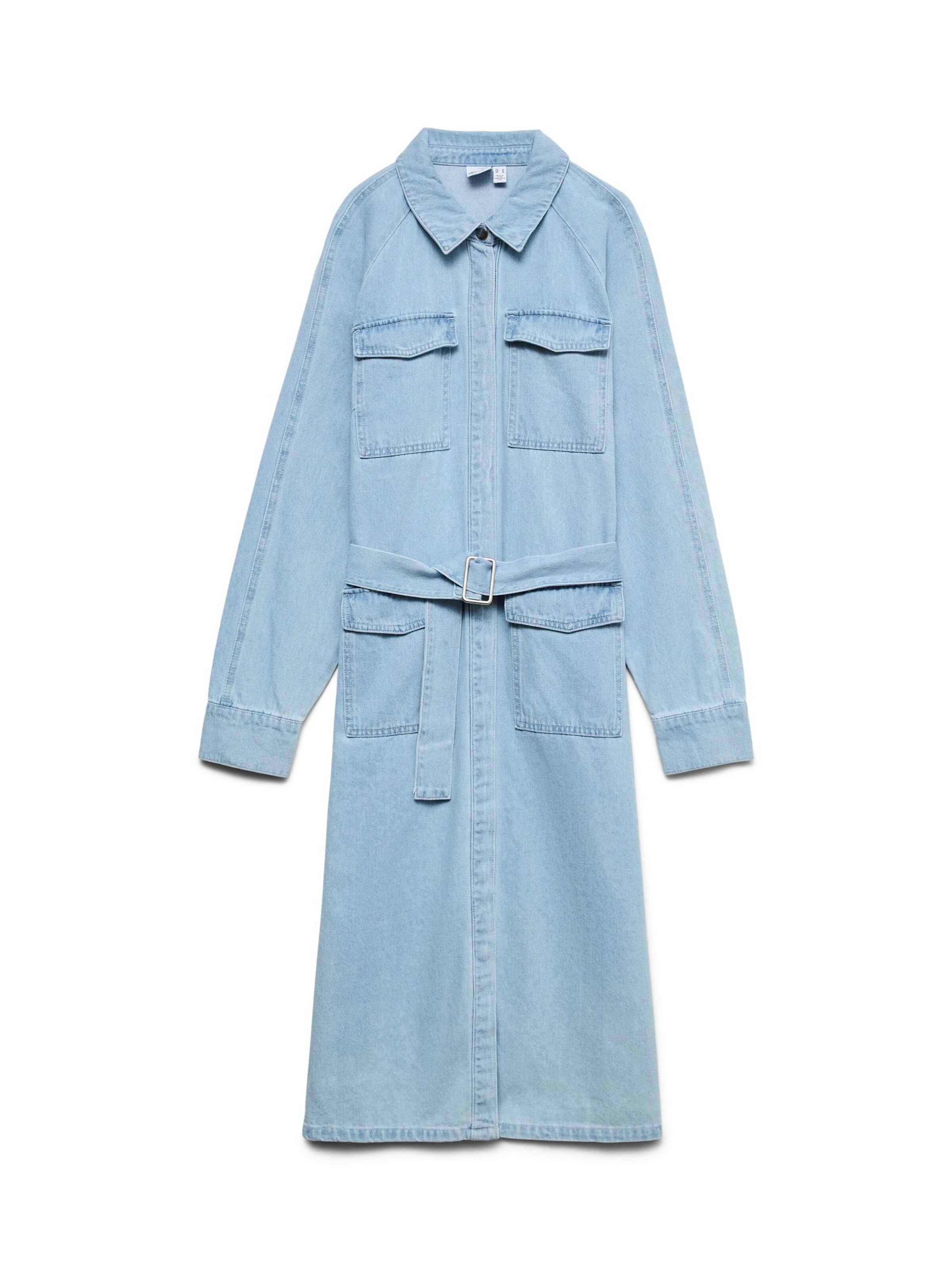 Robe 'VMLINEA' VERO MODA en bleu : devant