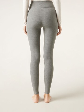 CALZEDONIA Skinny Leggings in Grau