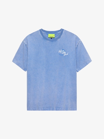 NEW AMSTERDAM - Camisa em azul: frente