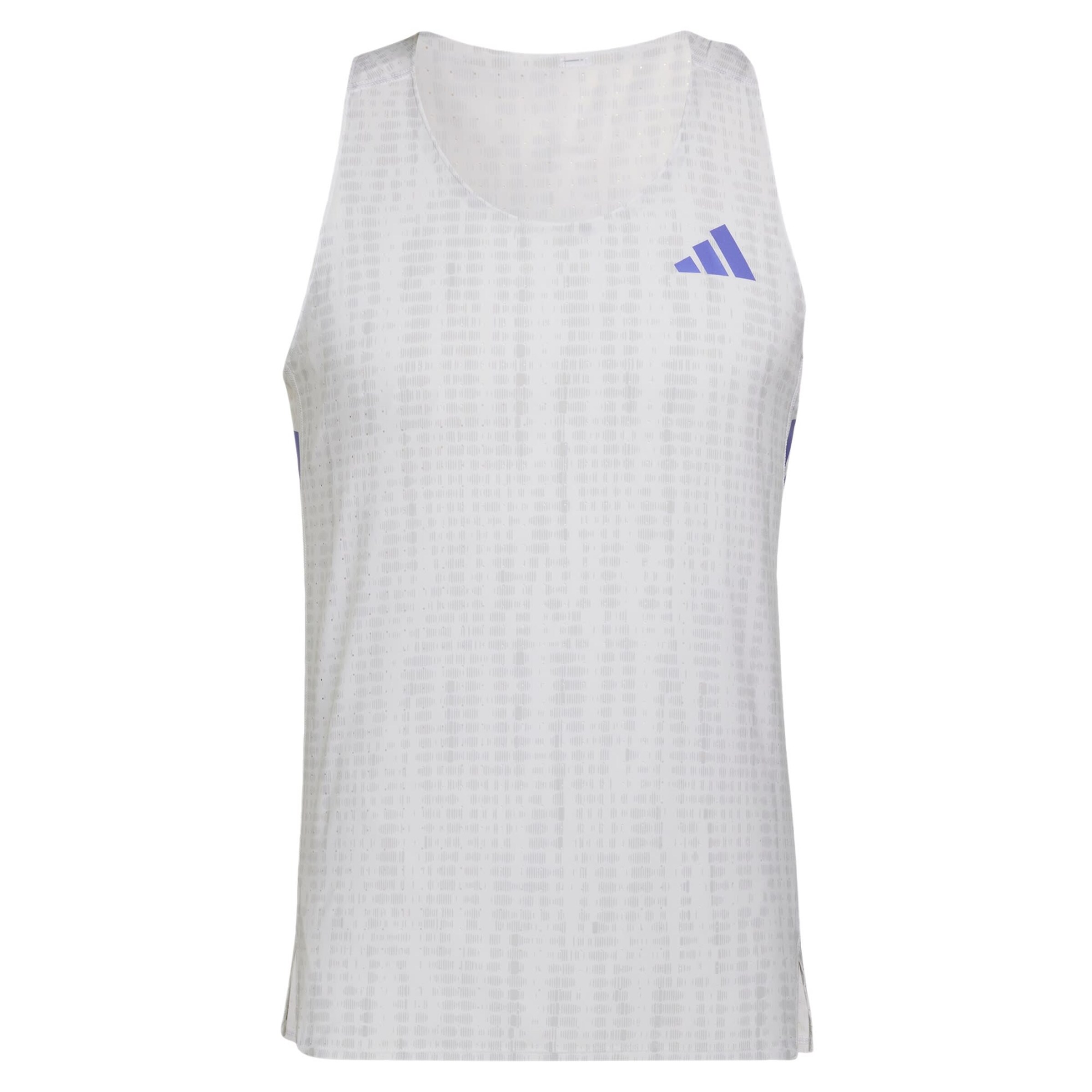 ADIDAS PERFORMANCE Funktionsshirt 'Adizero' in Weiß: Vorderseite