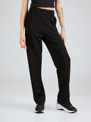 Loosefit Pantaloni sport 'Jacey' de la Athlecia pe negru: față