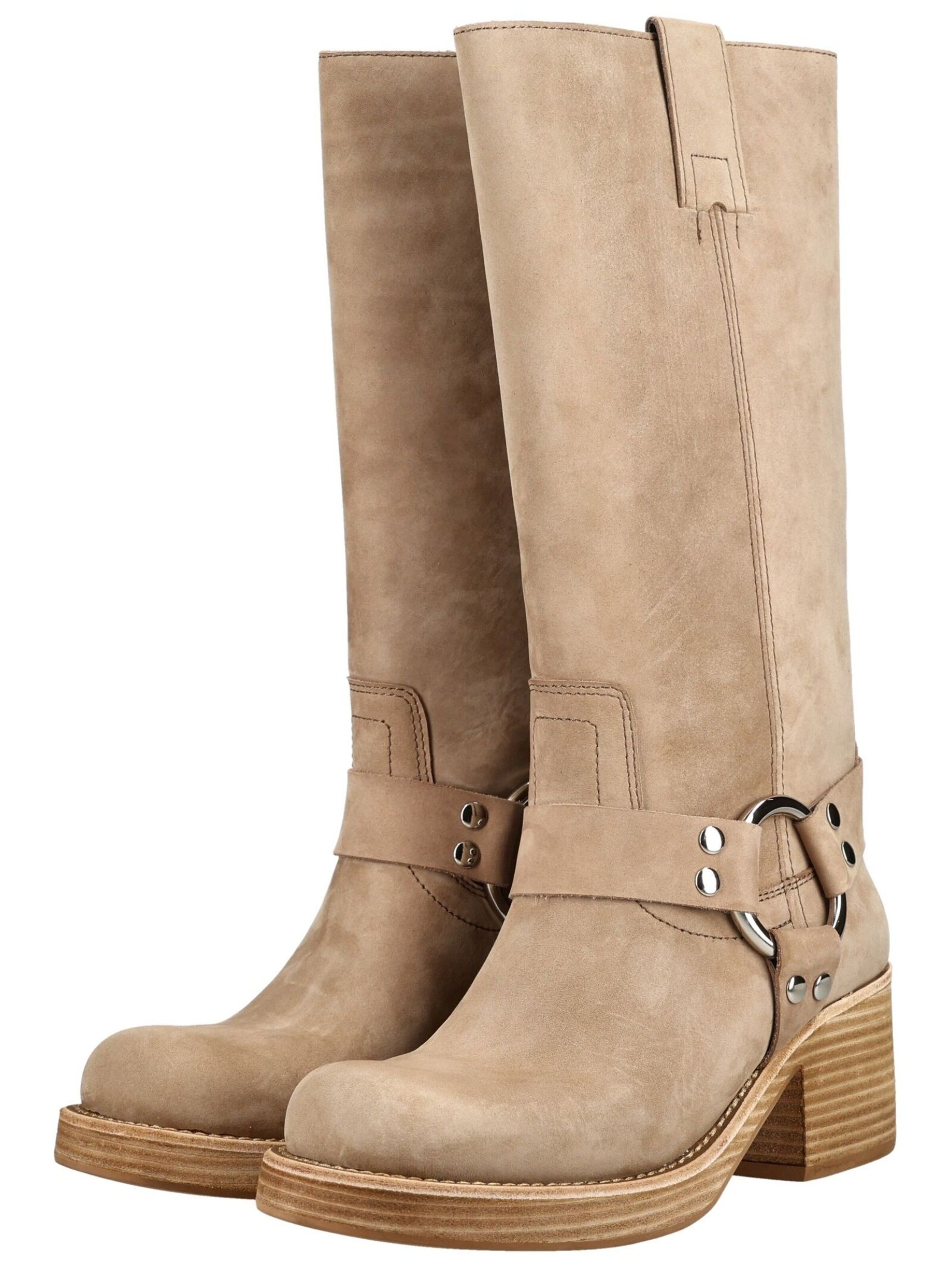 Jeffrey Campbell Laarzen in Beige