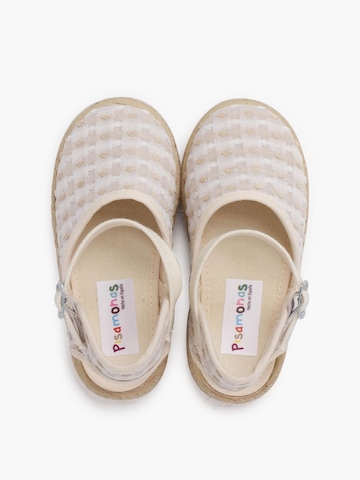 Sandales Pisamonas en beige