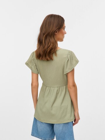 MAMALICIOUS T-Shirt 'MLCAILEEN TESS' in Grün