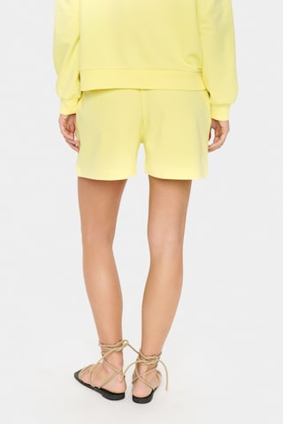 SAINT TROPEZ Regular Broek 'Lucie ' in Geel